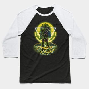 Retro Dragon Knight Baseball T-Shirt